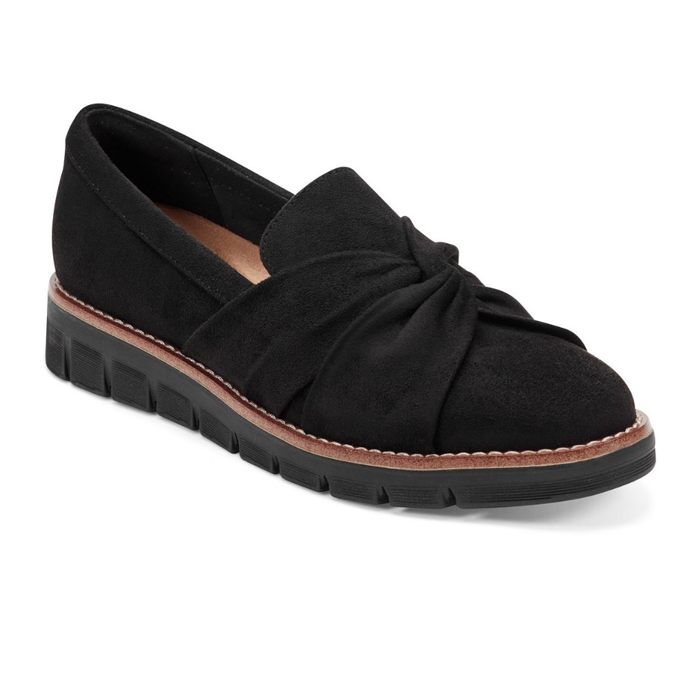 Easy Spirit Women's Vitalia eFlex Ruched Slip-On Loafers- Size 8.5M